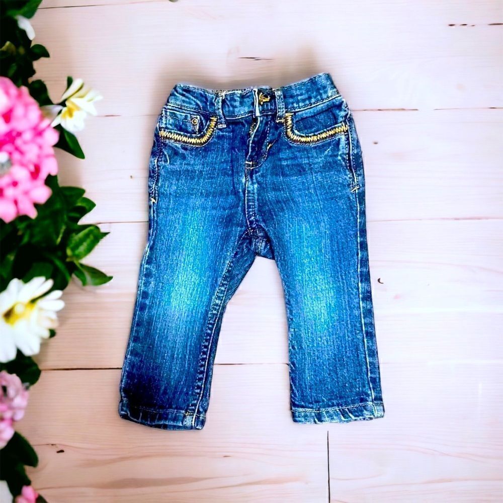 Osh Kosh l Baby Jeans l 12 Months l EUC - Picture 2 of 8